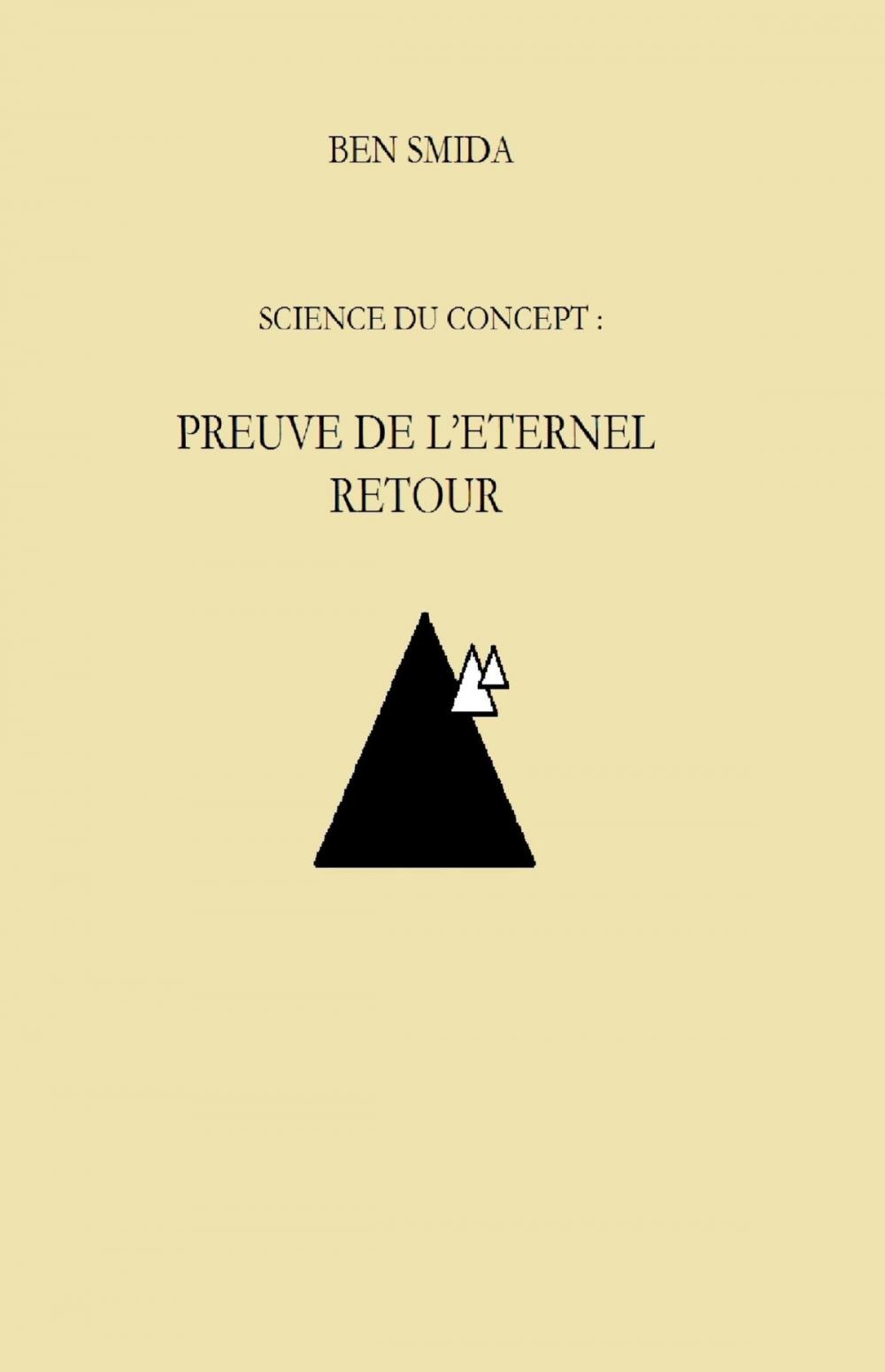 Big bigCover of Science du concept : preuve de l'éternel retour