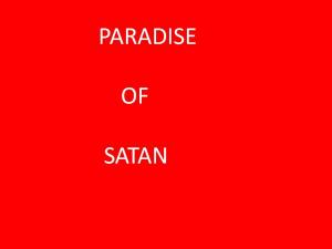 Cover of the book PARADISE OF SATAN by Ryan McCord