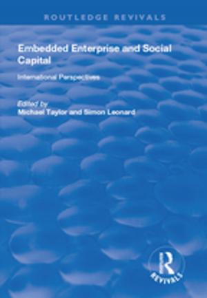 Cover of the book Embedded Enterprise and Social Capital by Christy Gavin