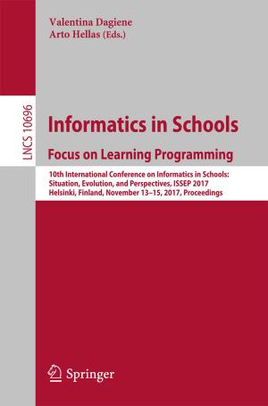 Cover of the book Informatics in Schools: Focus on Learning Programming by Edson Ziso