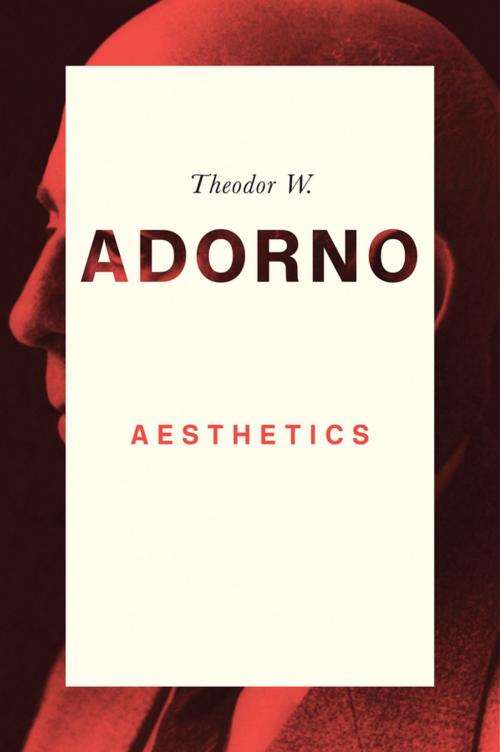 Cover of the book Aesthetics by Theodor W. Adorno, Wiley