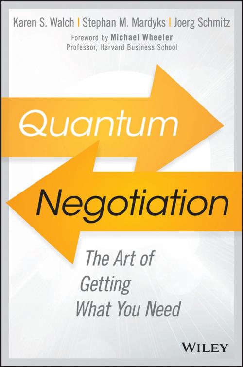 Cover of the book Quantum Negotiation by Karen S. Walch, Stephan M. Mardyks, Joerg Schmitz, Wiley