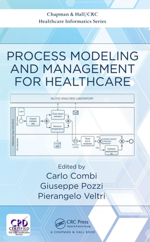 Cover of the book Process Modeling and Management for Healthcare by , CRC Press