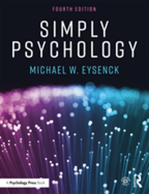 Cover of the book Simply Psychology by Michael W. Eysenck, Taylor and Francis