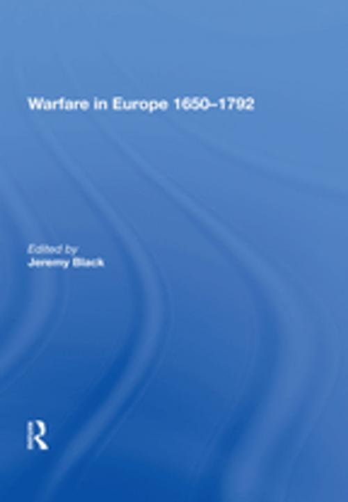 Cover of the book Warfare in Europe 1650�792 by , Taylor and Francis