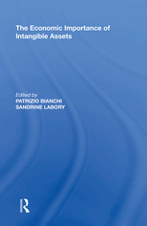 Cover of the book The Economic Importance of Intangible Assets by Patrizio Bianchi, Taylor and Francis