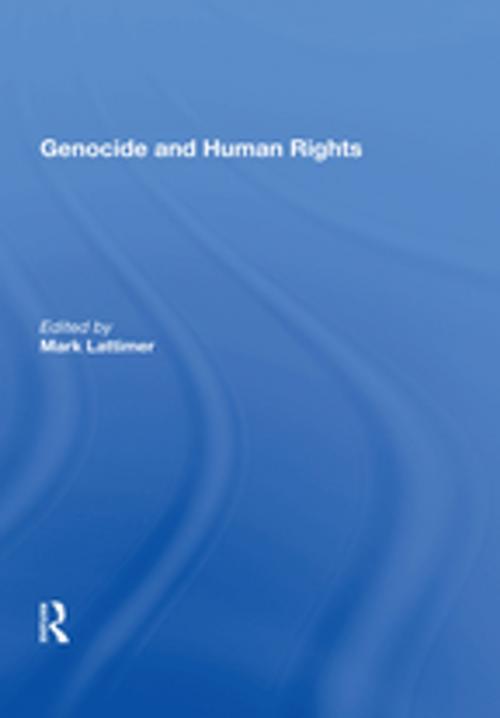 Cover of the book Genocide and Human Rights by , Taylor and Francis