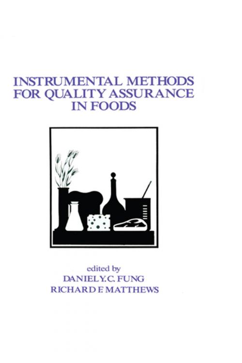 Cover of the book Instrumental Methods for Quality Assurance in Foods by Fung, CRC Press