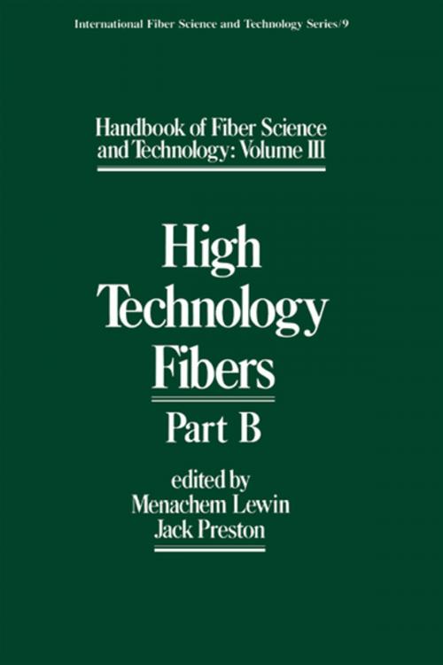 Cover of the book Handbook of Fiber Science and Technology Volume 2 by , CRC Press