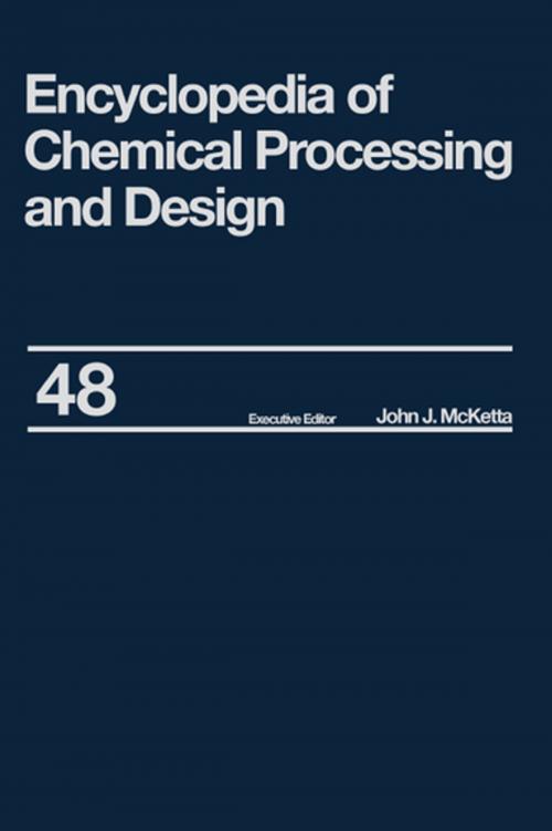 Cover of the book Encyclopedia of Chemical Processing and Design by , CRC Press