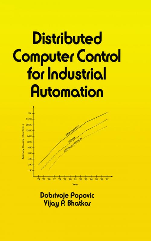 Cover of the book Distributed Computer Control Systems in Industrial Automation by VijayP. Bhatkar, CRC Press