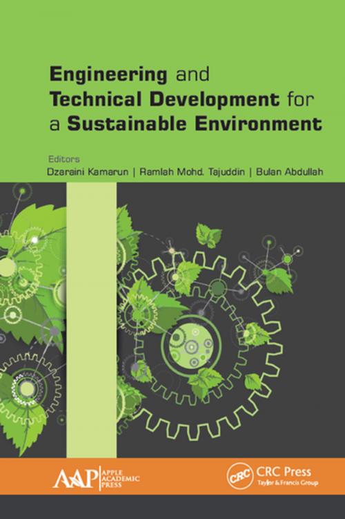 Cover of the book Engineering and Technical Development for a Sustainable Environment by , Apple Academic Press