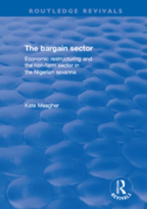 Cover of the book The Bargain Sector by Kate Meagher, Taylor and Francis