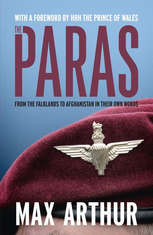 Cover of the book The Paras by Max Arthur, Hodder & Stoughton