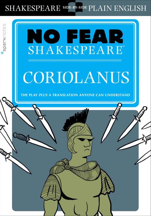 Cover of the book Coriolanus (No Fear Shakespeare) by SparkNotes, Spark