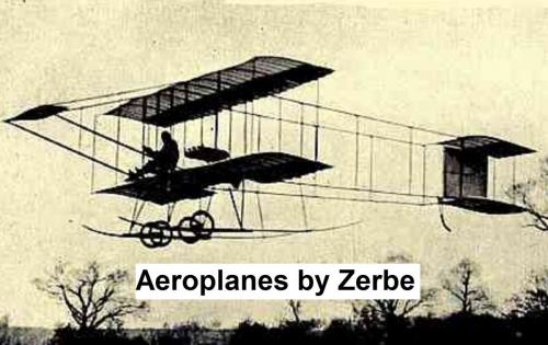 Cover of the book Aeroplanes by J. S. Zerbe, Seltzer Books