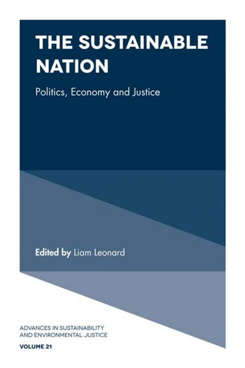 Cover of the book The Sustainable Nation by Liam Leonard, Emerald Publishing Limited