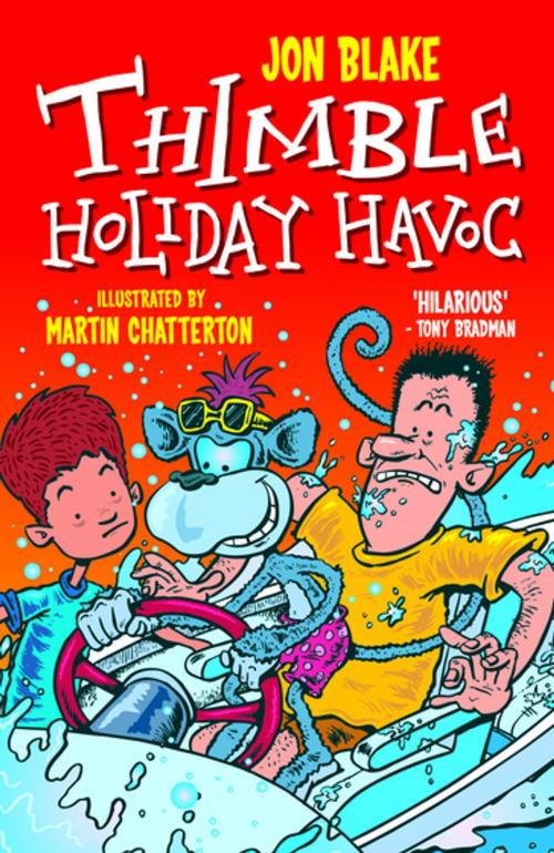 Cover of the book Thimble Holiday havoc by Jon Blake, Firefly Press Limited