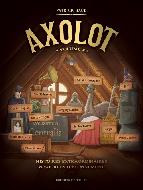 Cover of the book Axolot T04 by Collectif, Patrick Baud, Delcourt