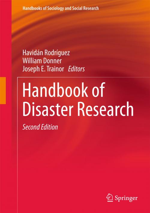 Cover of the book Handbook of Disaster Research by , Springer International Publishing