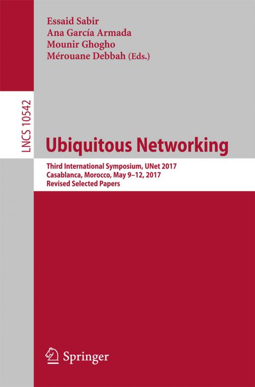 Cover of the book Ubiquitous Networking by , Springer International Publishing