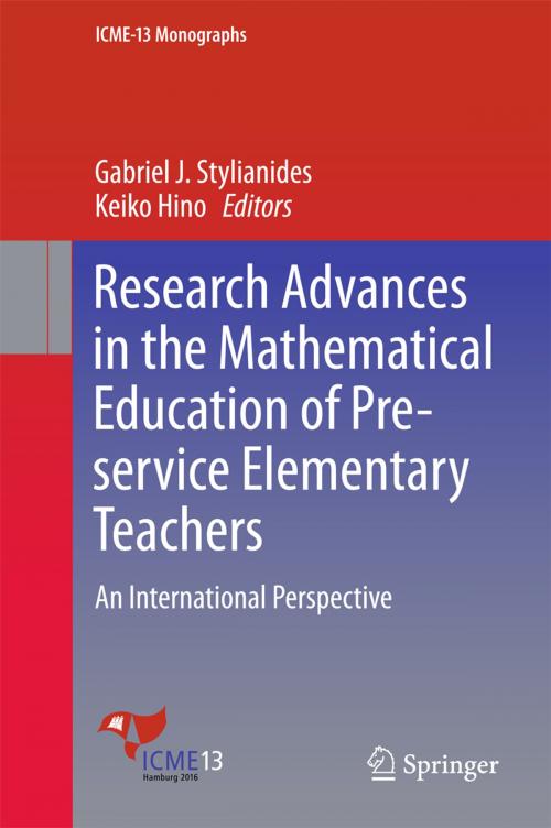 Cover of the book Research Advances in the Mathematical Education of Pre-service Elementary Teachers by , Springer International Publishing