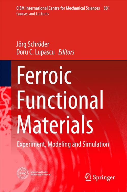 Cover of the book Ferroic Functional Materials by , Springer International Publishing