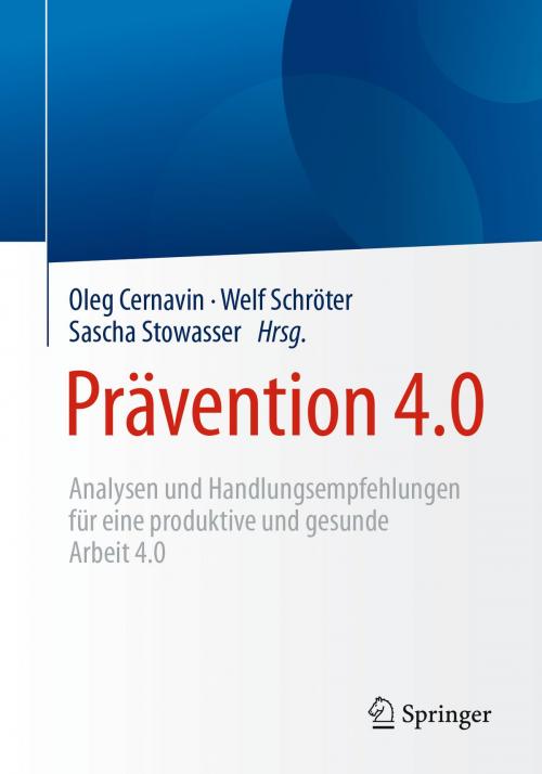 Cover of the book Prävention 4.0 by , Springer Fachmedien Wiesbaden