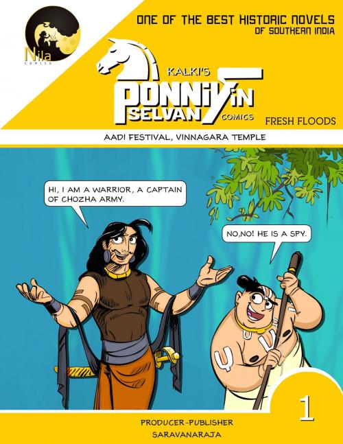 Cover of the book Ponniyin Selvan Comics by Kalki Krishnamurthy, PSN Entertainment Pvt Ltd