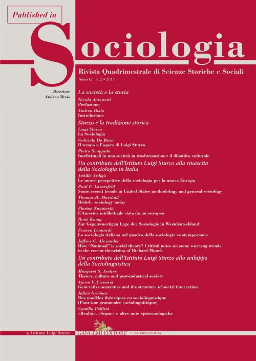 Cover of the book How "National" is Social Theory? Critical notes on some worrying trends in the recent theorizing of Richard Munch by Jeffrey C. Alexander, Gangemi Editore