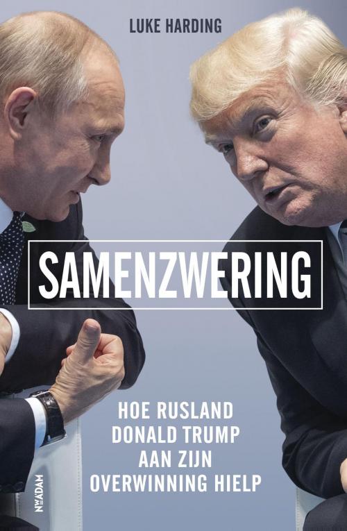 Cover of the book Samenzwering by Luke Harding, Nieuw Amsterdam