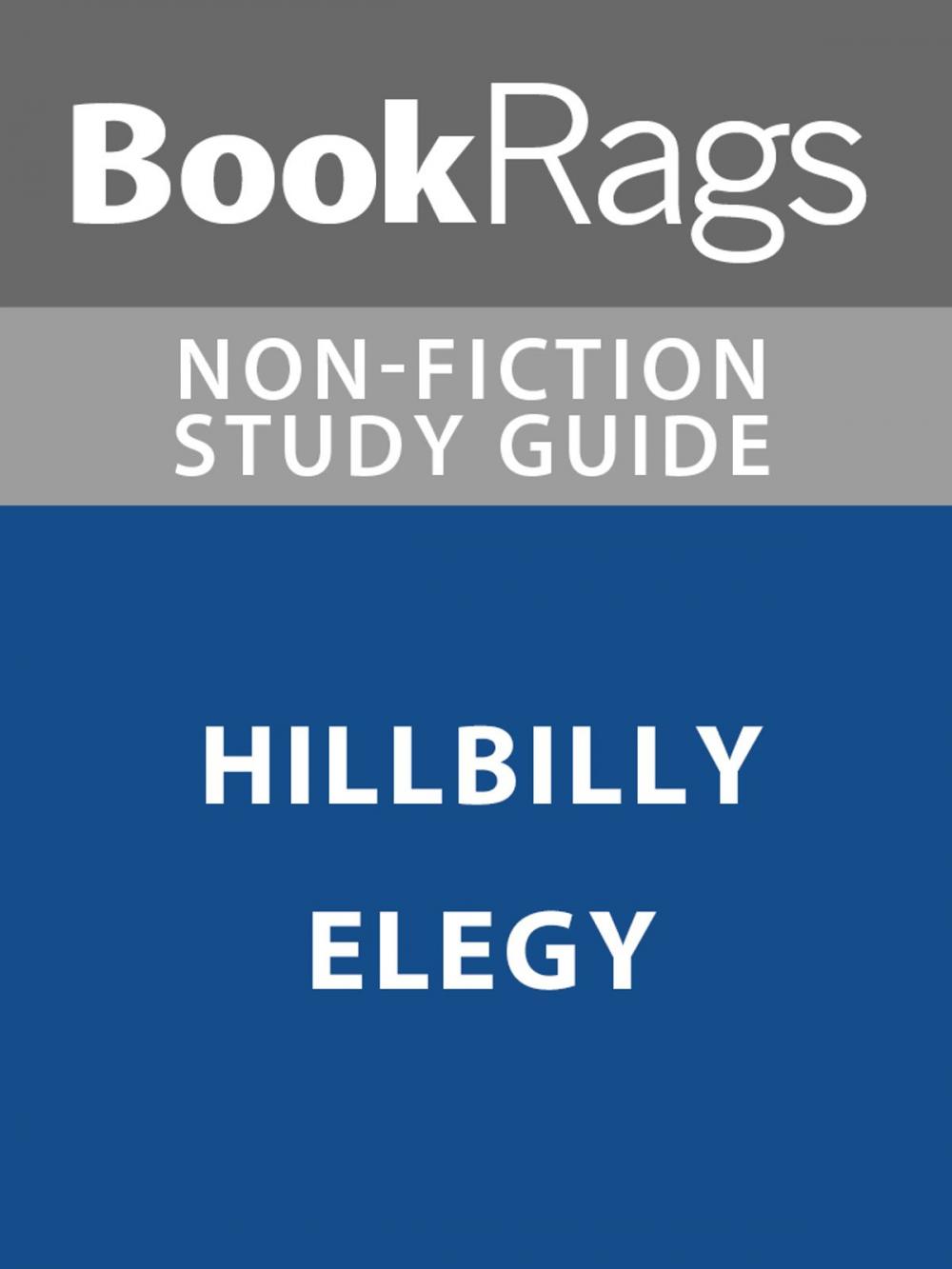 Big bigCover of Summary & Study Guide: Hillbilly Elegy