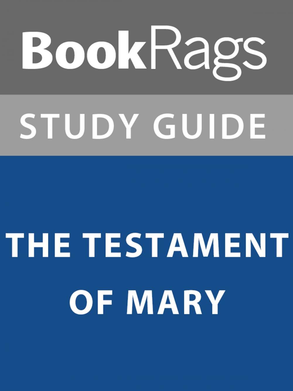 Big bigCover of Summary & Study Guide: The Testament of Mary