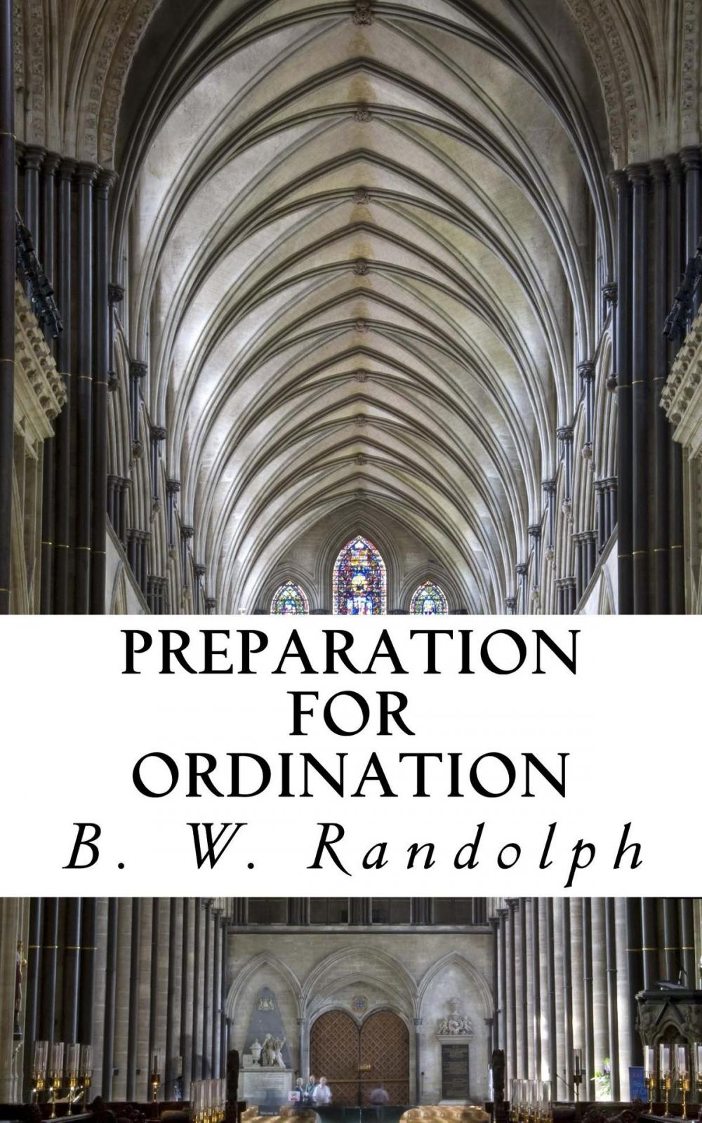 Big bigCover of Preparation for Ordination