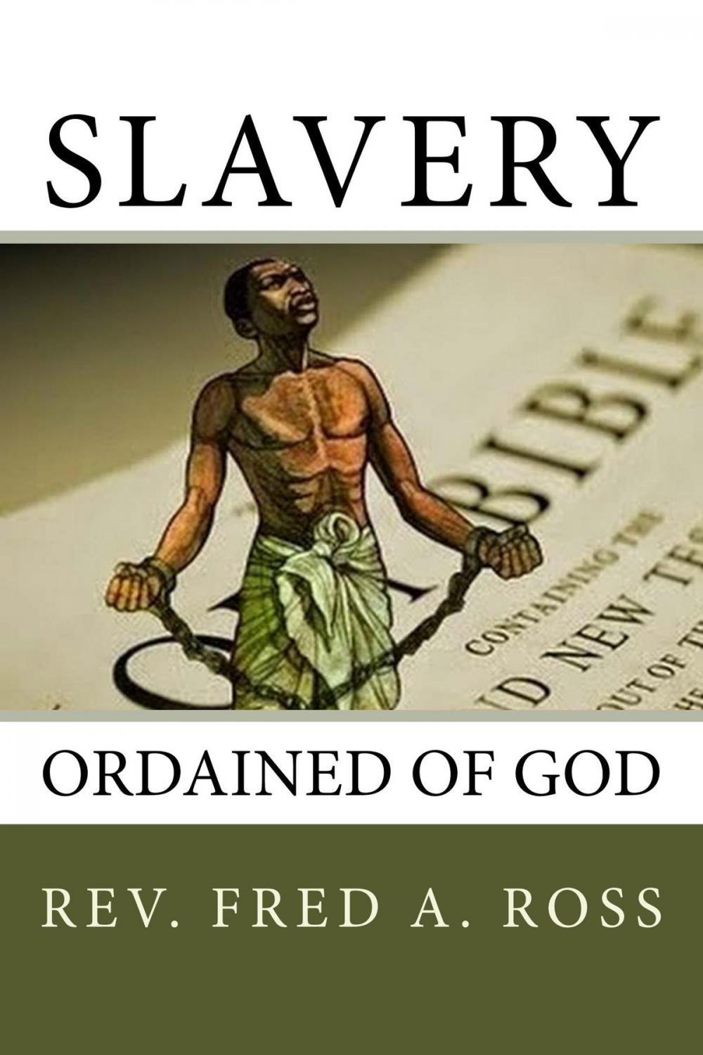 Big bigCover of Slavery Ordained of God