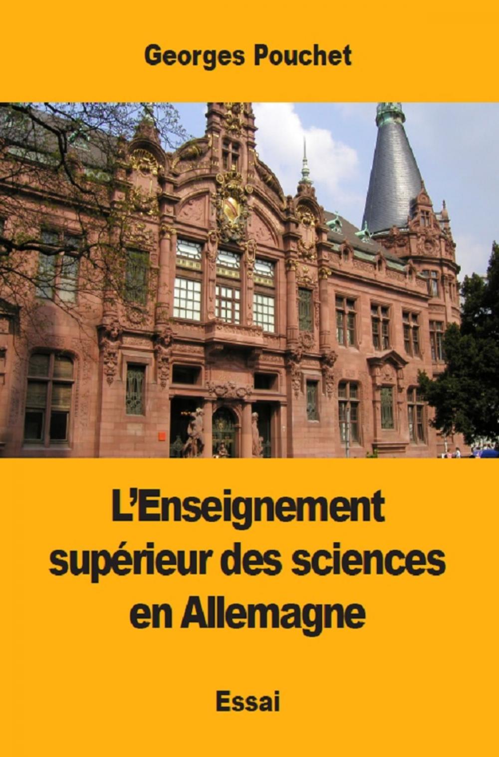 Big bigCover of L’Enseignement supérieur des sciences en Allemagne