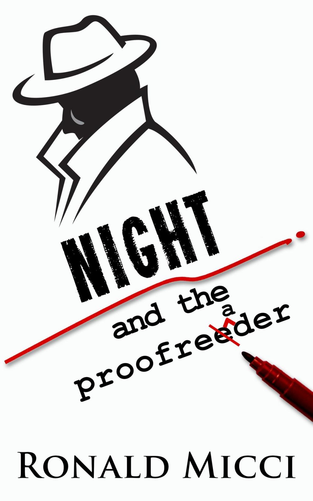 Big bigCover of Night and the Proofreader