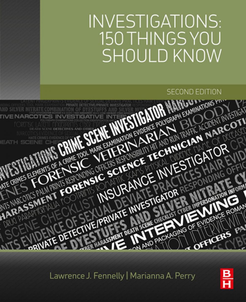 Big bigCover of Investigations: 150 Things You Should Know