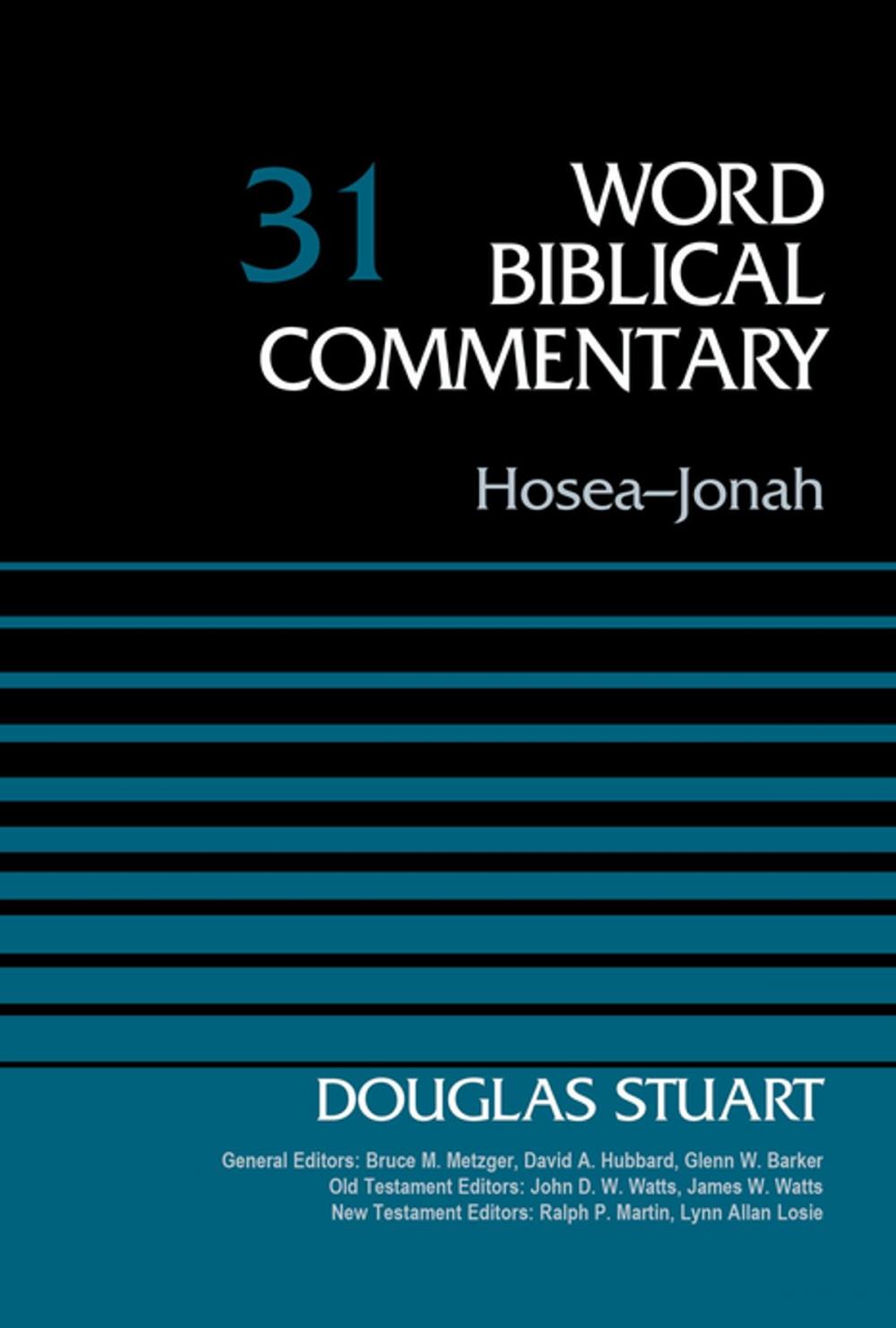 Big bigCover of Hosea-Jonah, Volume 31