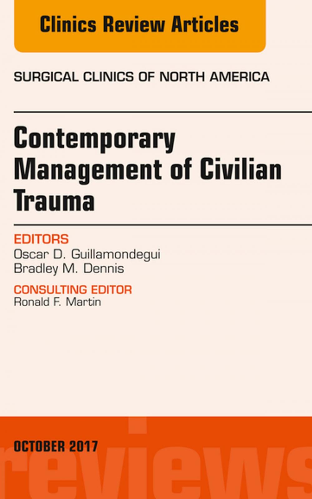 Big bigCover of Trauma, An Issue of Surgical Clinics, E-Book