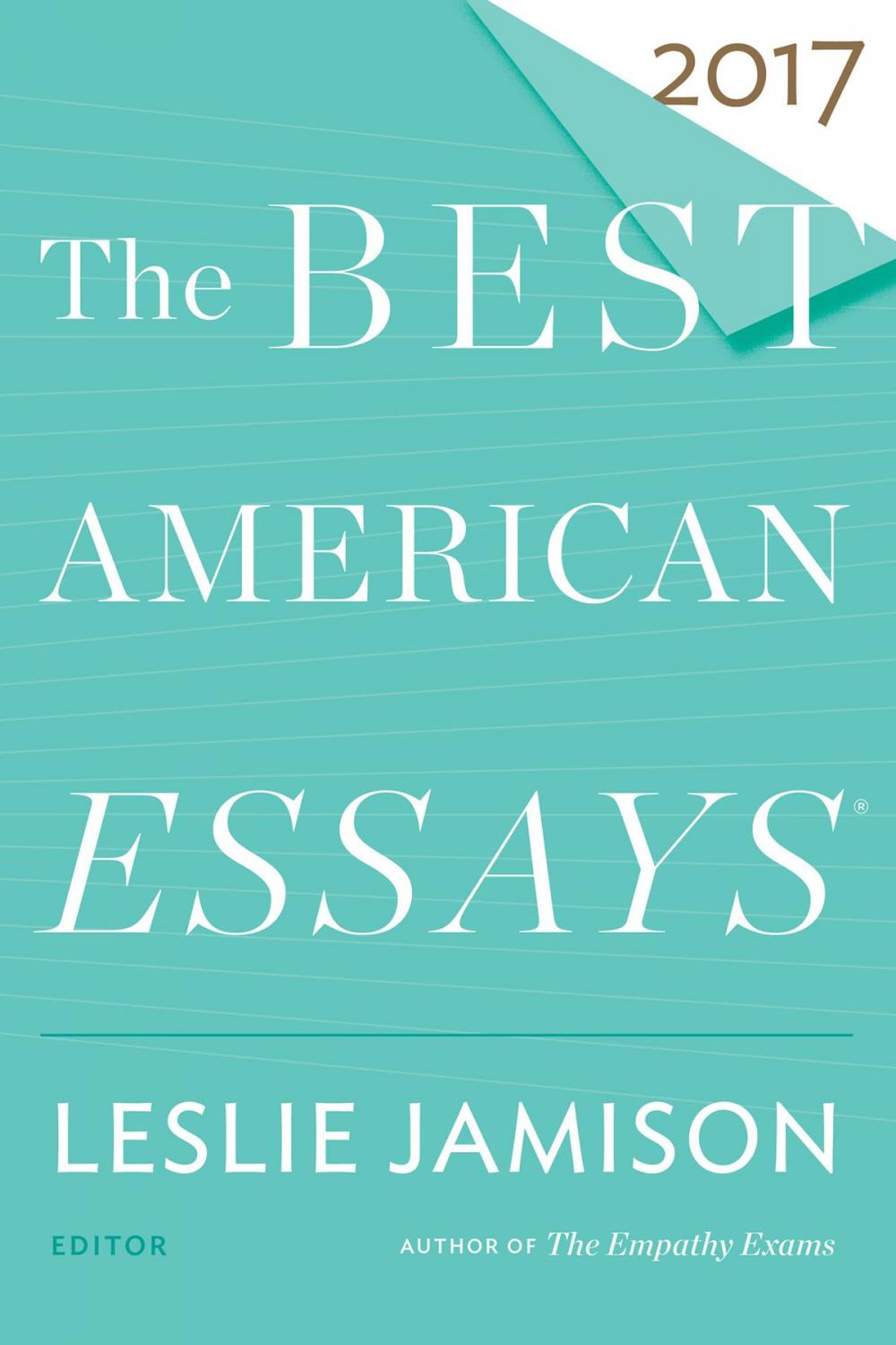 Big bigCover of The Best American Essays 2017