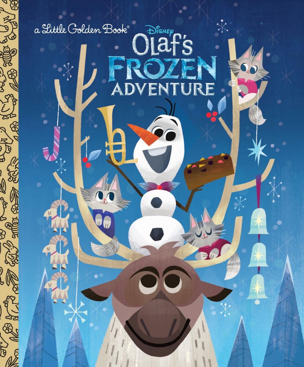 Big bigCover of Olaf's Frozen Adventure Little Golden Book (Disney Frozen)