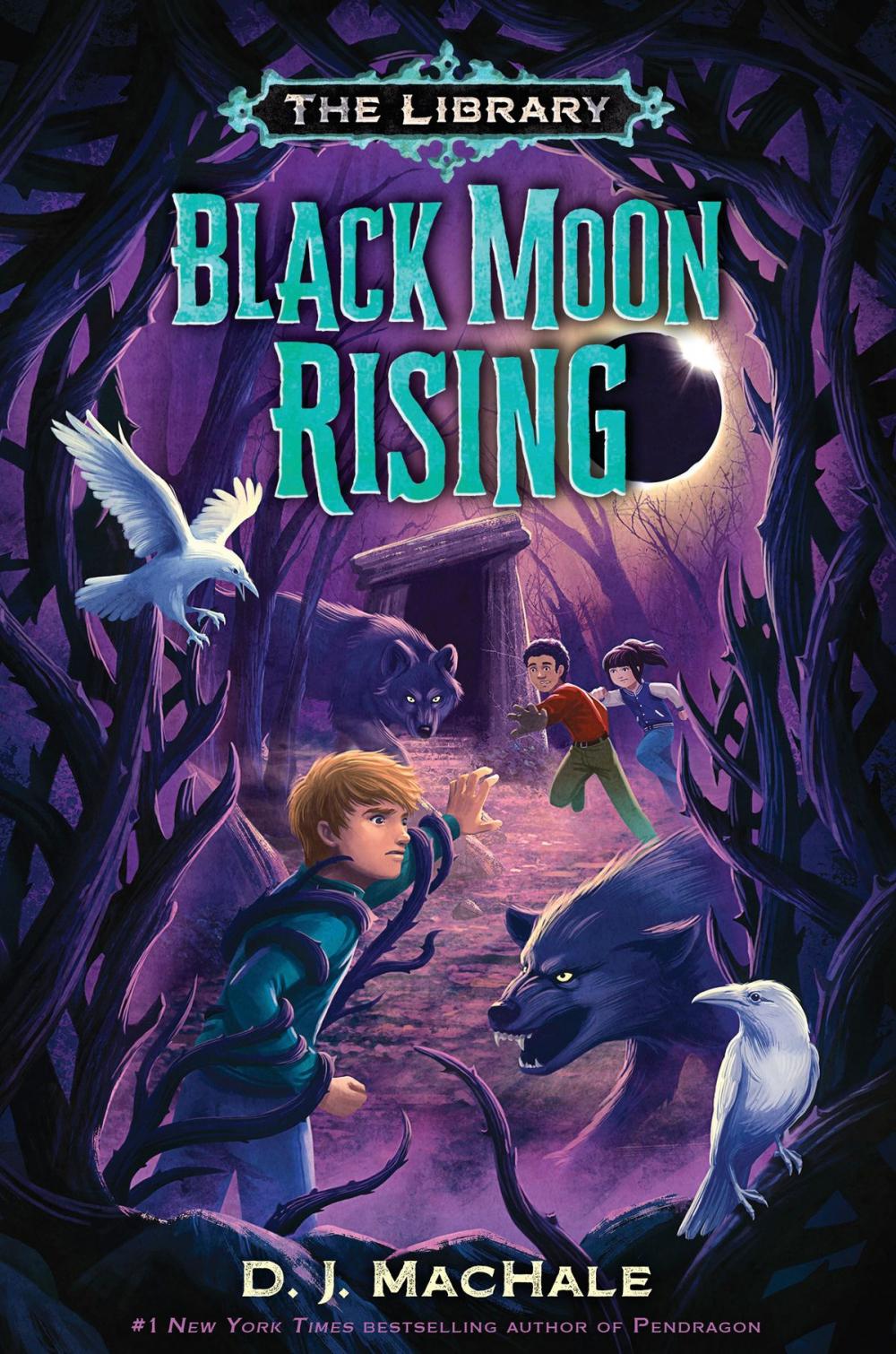 Big bigCover of Black Moon Rising (The Library Book 2)