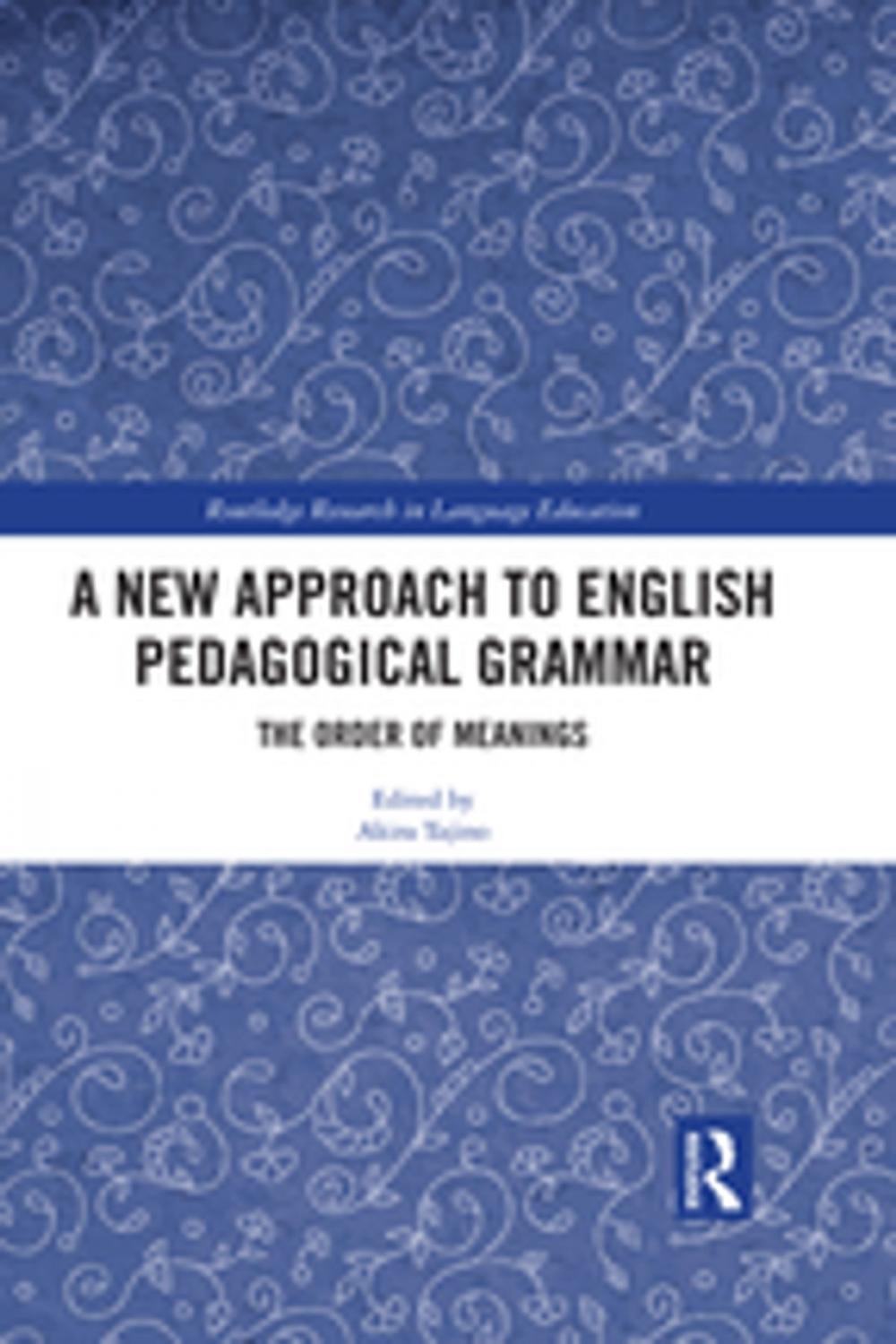 Big bigCover of A New Approach to English Pedagogical Grammar