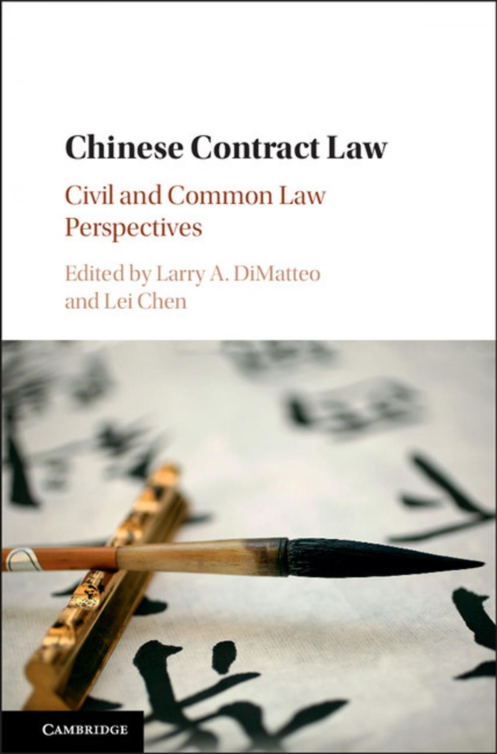 Big bigCover of Chinese Contract Law