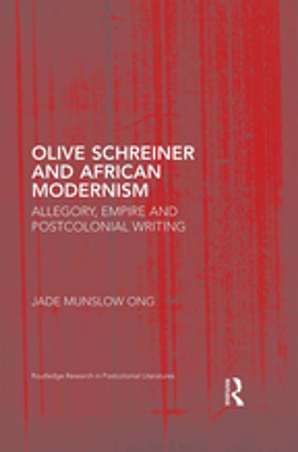 Big bigCover of Olive Schreiner and African Modernism