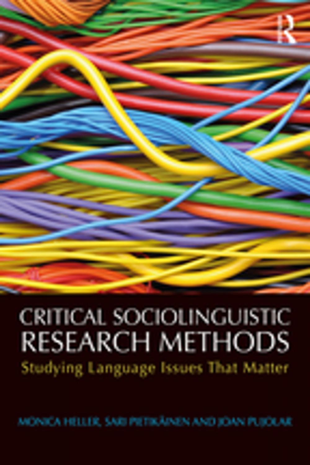 Big bigCover of Critical Sociolinguistic Research Methods