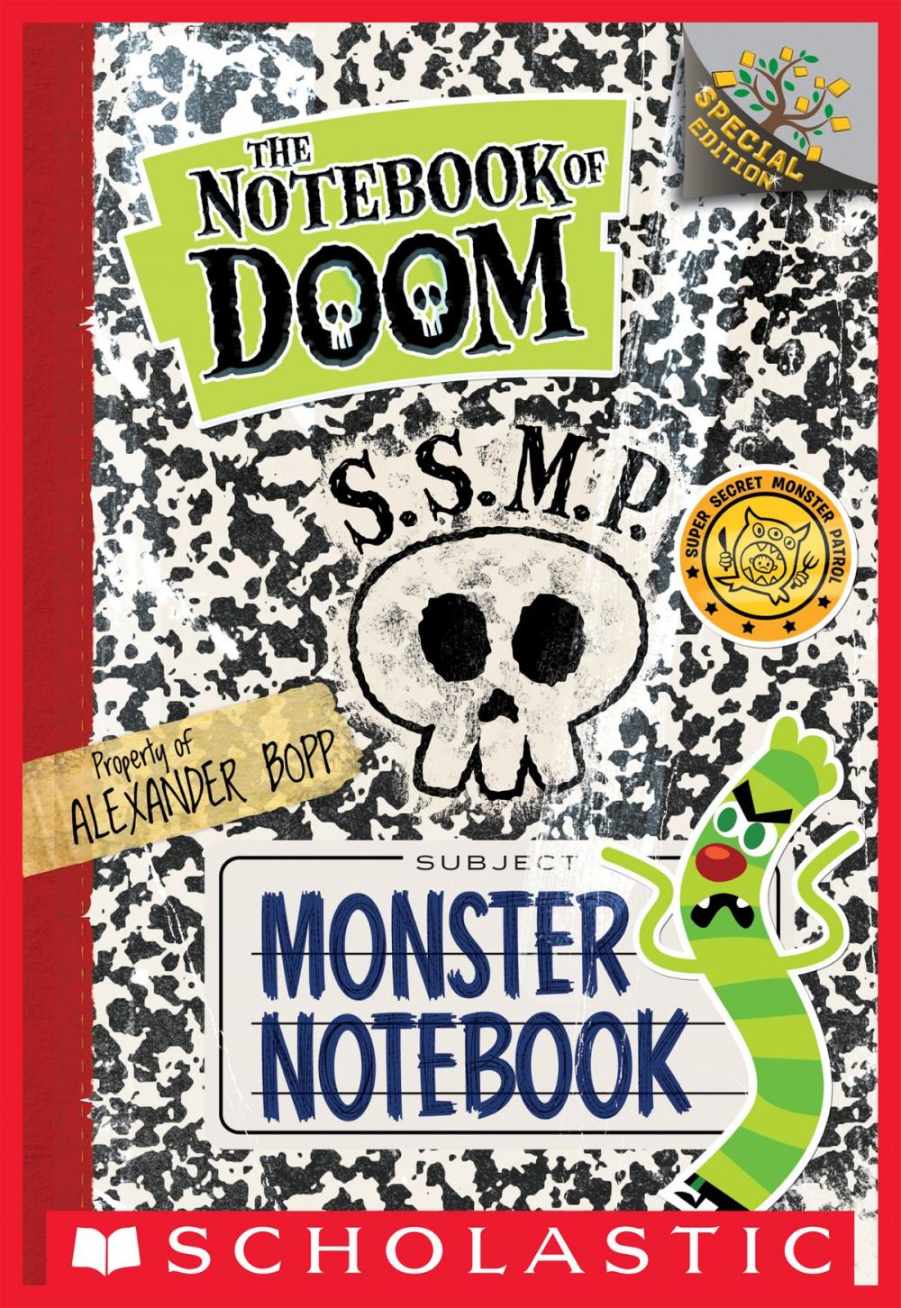 Big bigCover of Monster Notebook: A Branches Special Edition (The Notebook of Doom)