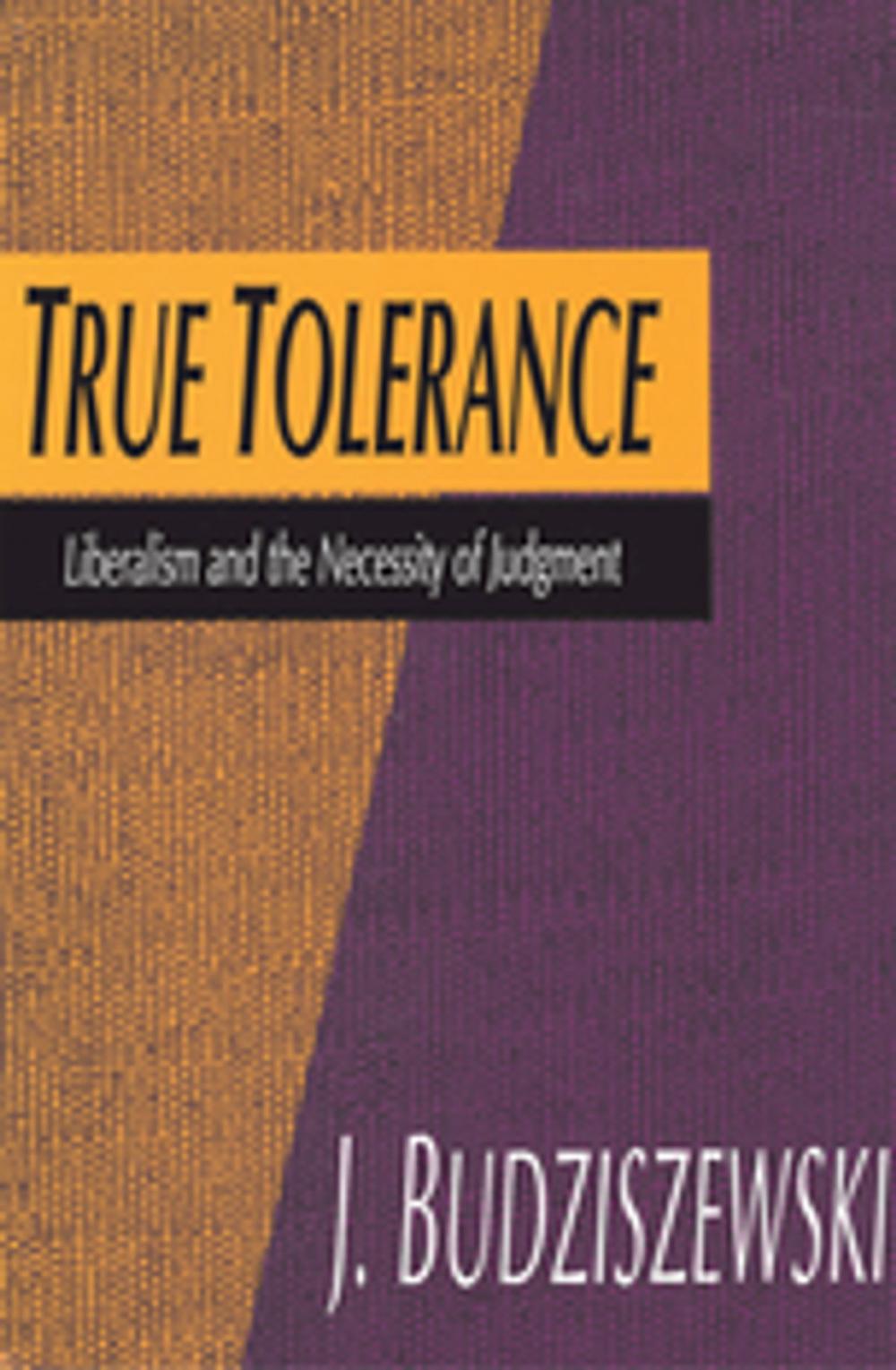 Big bigCover of True Tolerance