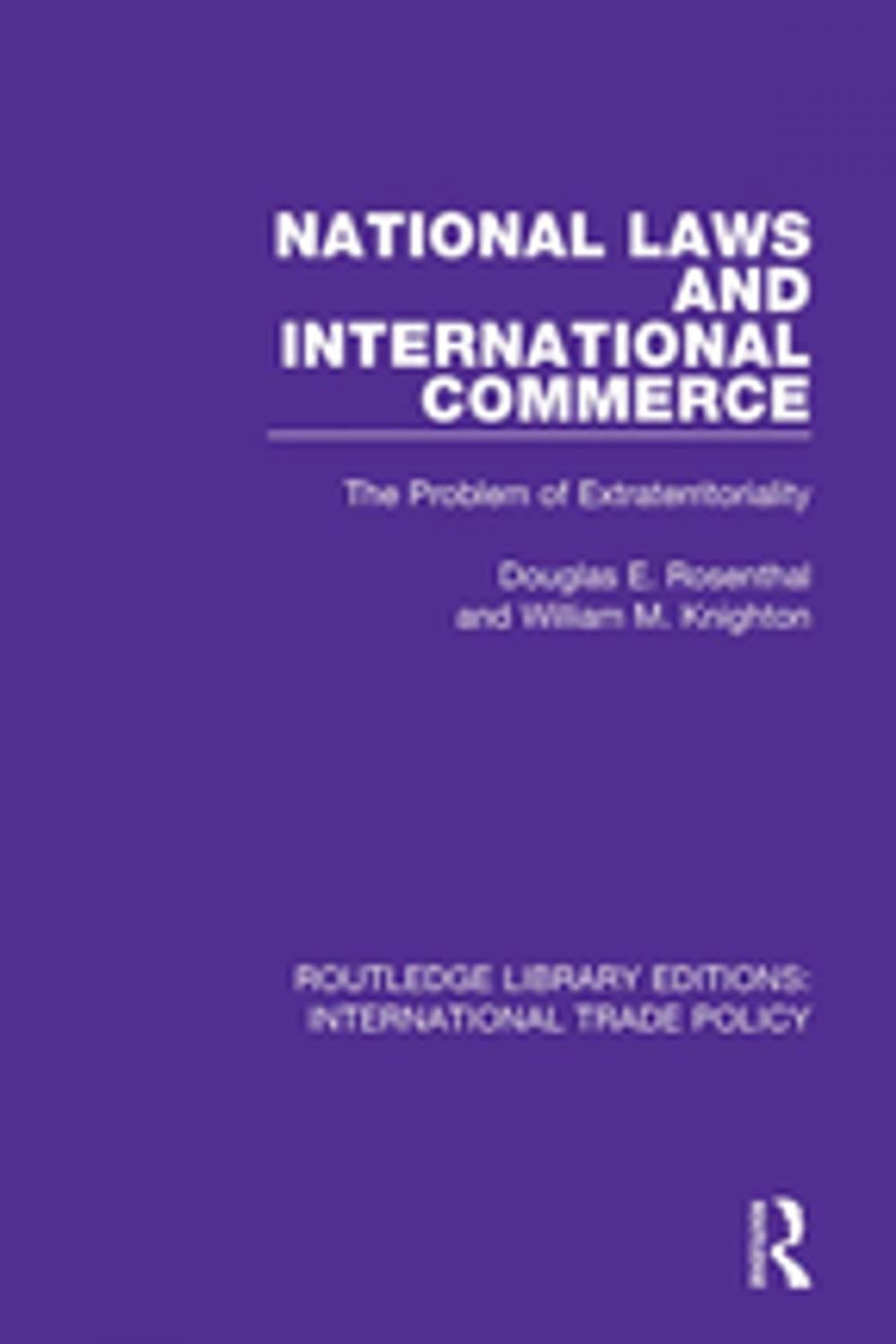 Big bigCover of National Laws and International Commerce